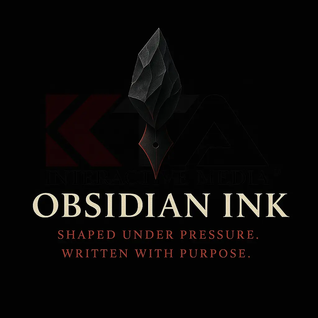 Obsidian Ink primary logo